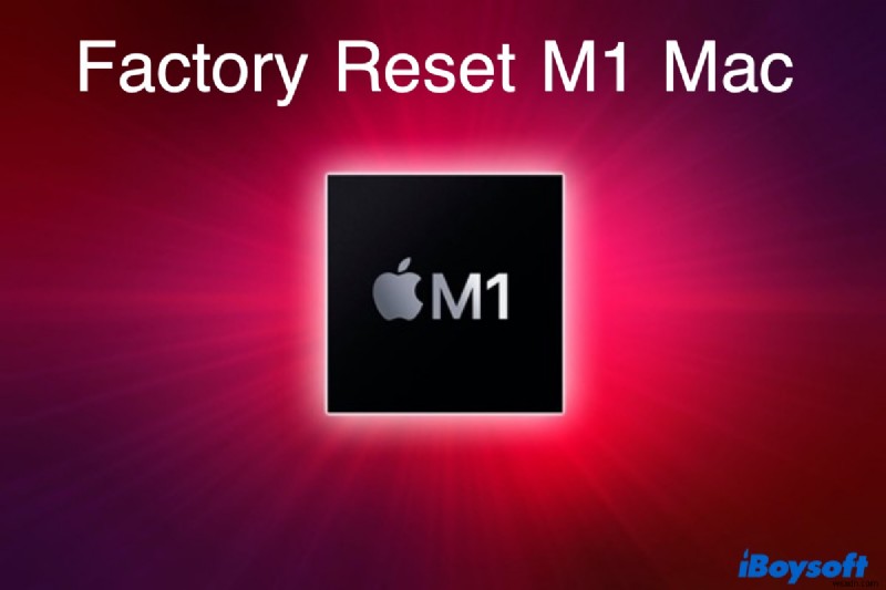 Apple Silicon M1 Mac에서 손실된 데이터를 복구하는 방법