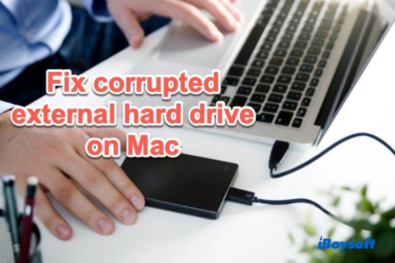 데이터 손실 없이 Mac에서 외장 하드 드라이브를 복구하는 방법