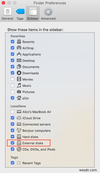 Mac에서 USB 플래시 드라이브가 표시되지 않는 문제를 해결하는 방법(MacOS 12 Monterey의 새로운 기능)