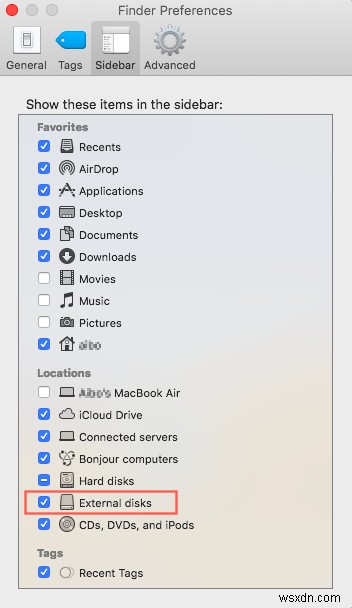 Mac이 외장 하드 드라이브를 인식하지 못하는 문제 수정(macOS 12의 새로운 기능)