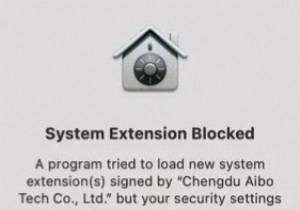 Mac용 iBoysoft Data Recovery의 시스템 확장이 Apple Silicon이 설치된 Mac에서 로드되도록 허용