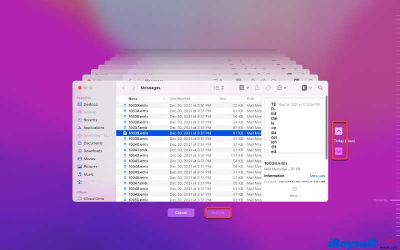 Mac에서 삭제된 이메일을 복구하는 방법(영구적으로 삭제된 이메일)