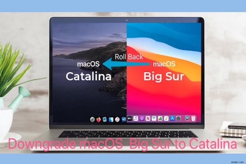 Mac OS를 다운그레이드하는 방법:Big Sur에서 Catalina로 또는 Monterey에서 Big Sur로