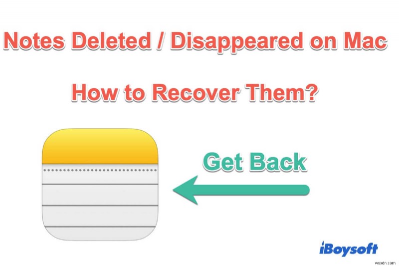 Mac에서 삭제/사라진 메모를 복구하는 방법은 무엇입니까? (검증된 솔루션)