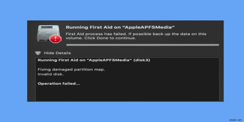 데이터 손실 없이 마운트되지 않은 AppleAPFSMedia를 수정하는 방법