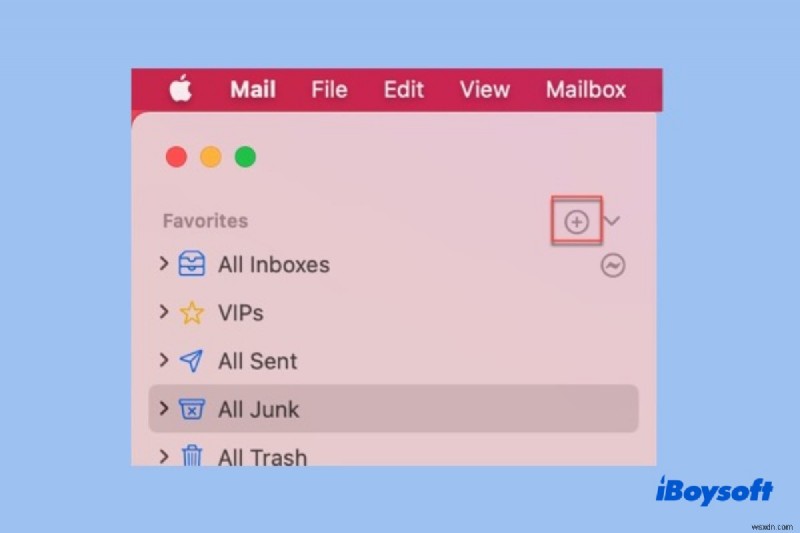 macOS Big Sur에서 Mac Mail 누락된 휴지통 및 정크 폴더를 찾는 방법은 무엇입니까?
