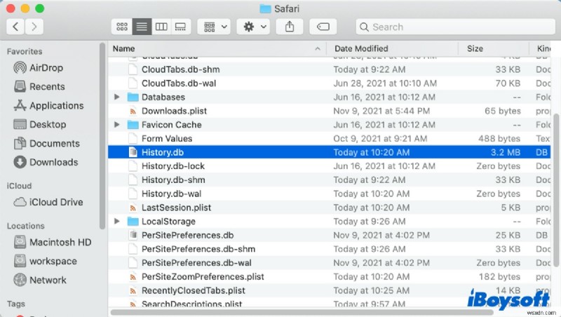 Mac에서 삭제된 Safari 검색 기록을 복구하는 방법은 무엇입니까?