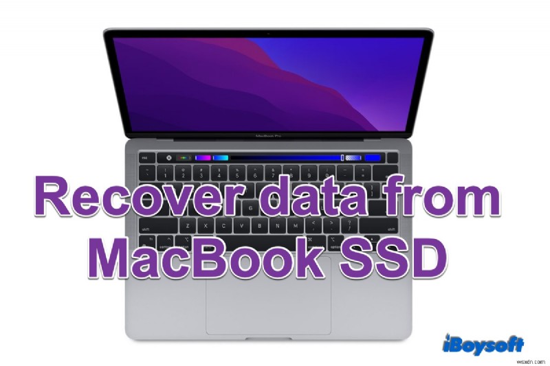 [가이드] MacBook SSD에서 데이터를 복구하는 방법