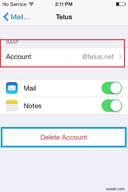 iPhone, iPad 또는 Mac의 telus.net 또는 telusplanet.net 이메일 계정에서 이메일을 보낼 수 없습니다.