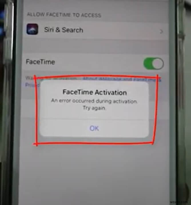 활성화를 기다리는 FaceTime 앱을 수정하는 방법은 무엇입니까?