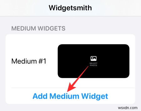 Widgetsmith가 iOS 15에서 작동하지 않습니까? 해결 방법