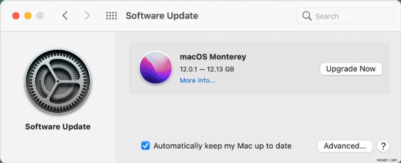 macOS Monterey로 업그레이드한 후 Touch ID가 작동하지 않음