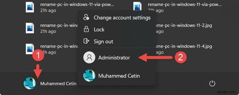 Windows 11에서 사용자 프로필 폴더의 이름을 변경하는 방법 