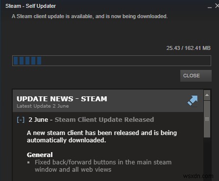 수정됨:Windows 11의 No User Logon Steam 오류