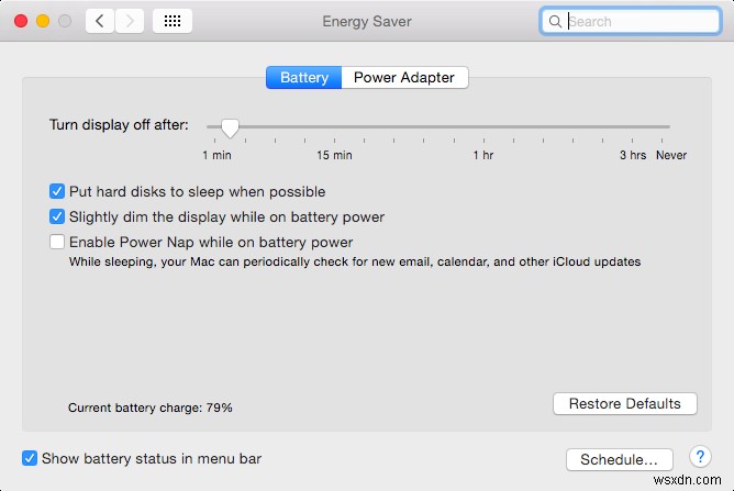 [Fixed] macOS Monterey 12.2 절전 모드의 배터리 소모 문제