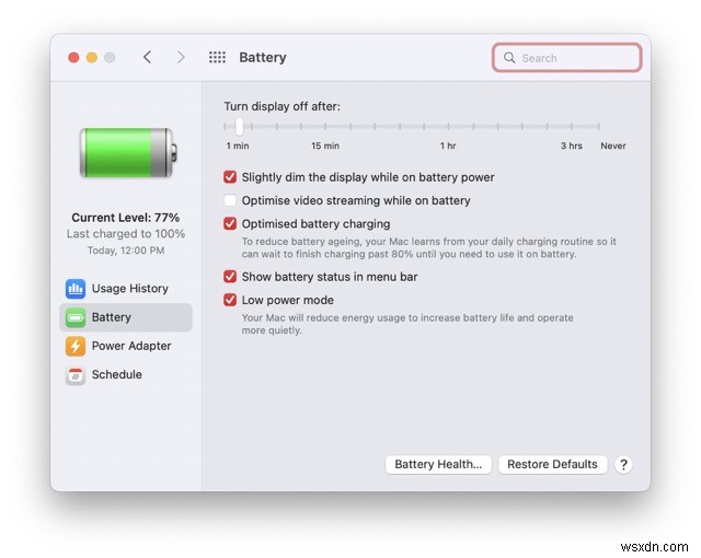 macOS Monterey 12.3.1 배터리 소모 문제를 해결하는 11가지 방법