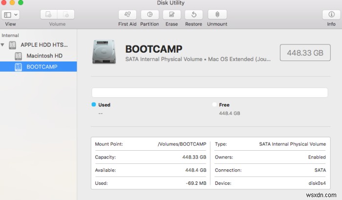 Mac에서 Bootcamp를 제거하는 방법? 그것을 제거하는 팁 