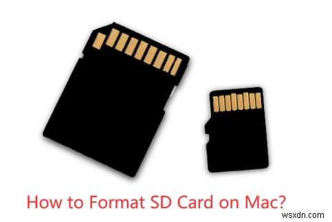 Mac에서 SD 카드를 효과적으로 포맷하는 방법 