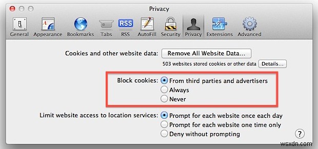 Mac에서 쿠키 차단을 해제하는 3가지 쉬운 방법 