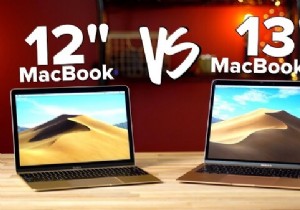 MacBook 대 MacBook Air:초슬림형 Apple 노트북