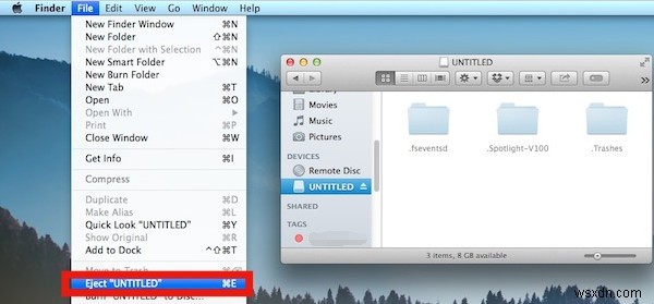 데이터 중단을 피하기 위해 Mac에서 USB를 안전하게 꺼내는 방법 