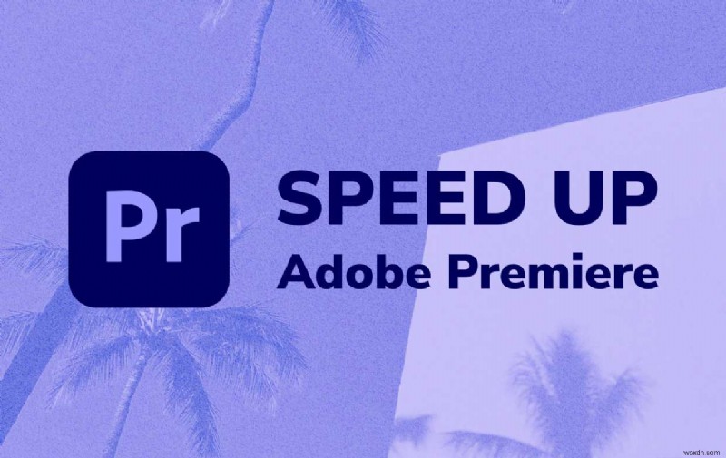 Mac에서 Adobe Premiere CC Pro 속도를 높이는 방법 