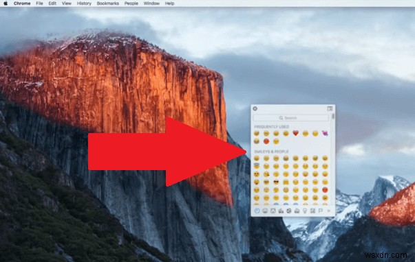 Mac에서 이모티콘 키보드에 액세스하고 사용하는 방법