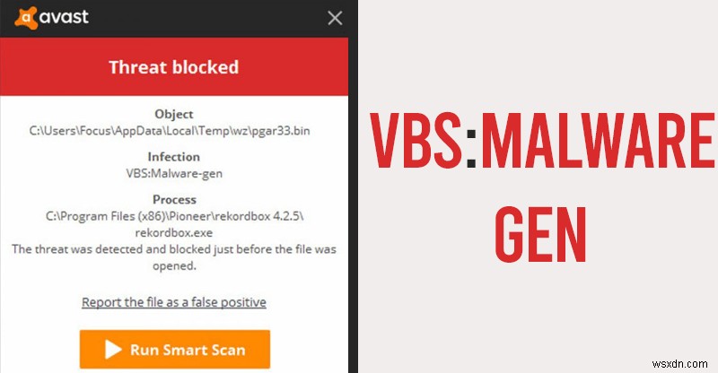 VBS 감지 및 제거 방법:Mac의 Malware-gen