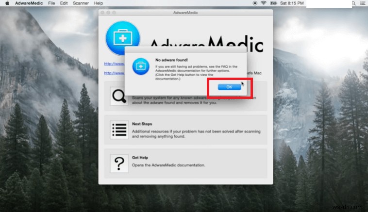 VBS 감지 및 제거 방법:Mac의 Malware-gen