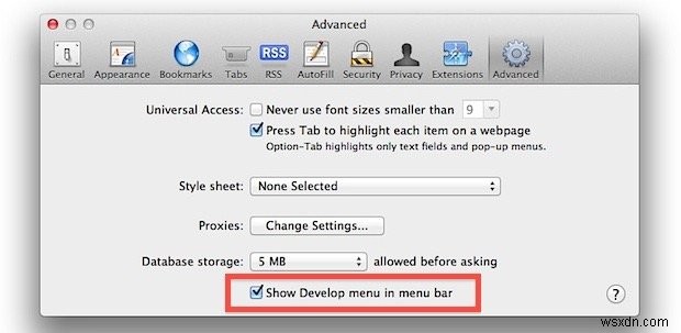 Mac의 Chrome, Safari 및 Firefox에서 요소를 검사하는 방법 