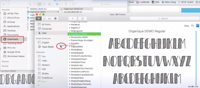 Mac에 글꼴을 설치하는 방법에 대한 가장 쉽고 쉬운 안내서