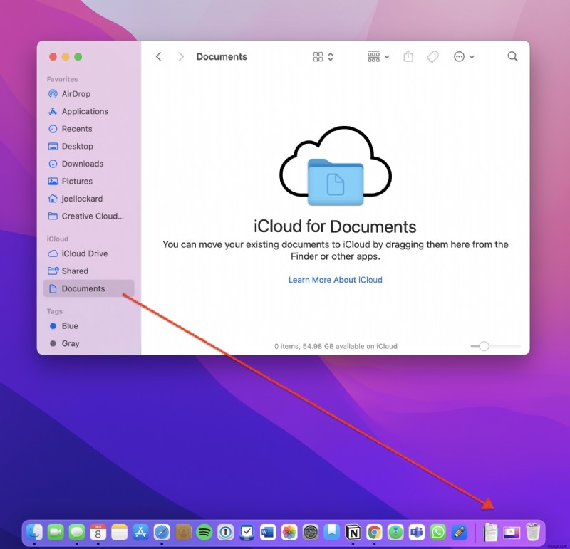 Mac에서 문서 폴더가 사라졌습니다. 어떻게 해야 합니까? 