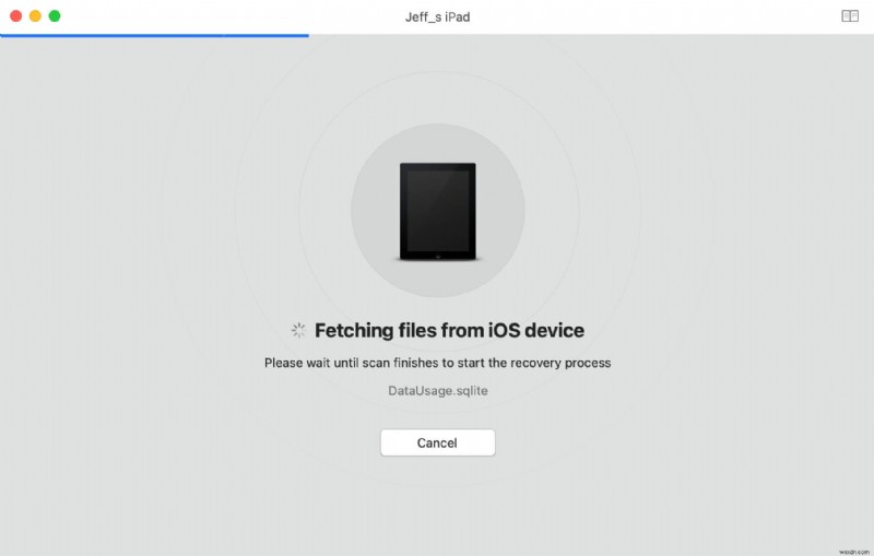 삭제된 파일을 복원하는 최고의 iPad 데이터 복구 소프트웨어