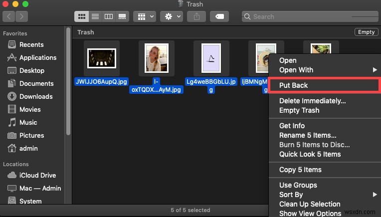 모든 Mac에서 영구적으로 삭제된 사진을 복구하는 5가지 간단한 방법  
