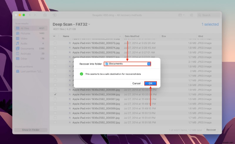 Mac의 Seagate 하드 드라이브에서 데이터를 복구하는 방법:상세 가이드