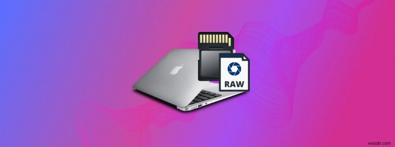 Mac의 SD 카드에서 원시 파일을 복구하는 방법