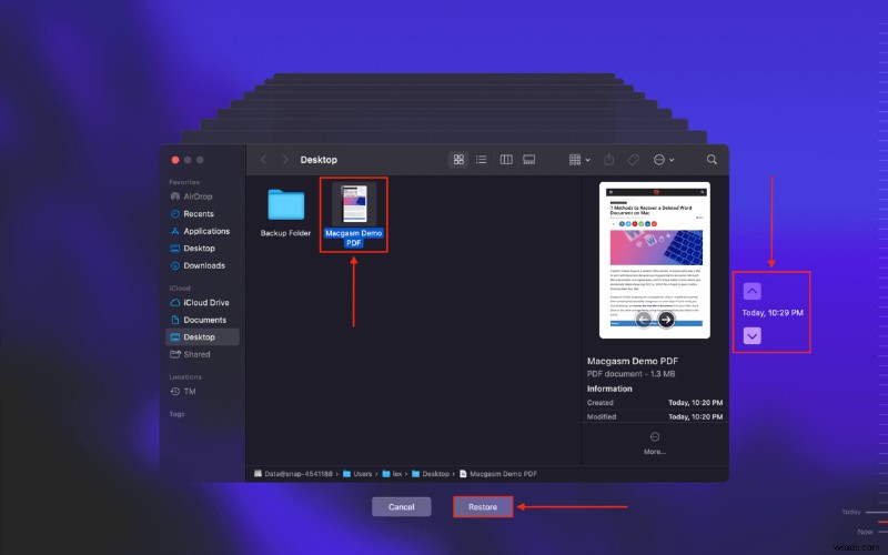 Mac에서 잘라내기 및 붙여넣기 중에 삭제된 파일을 복구하는 방법