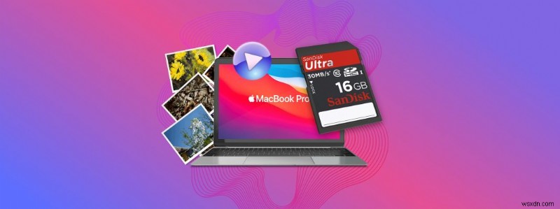 SD 카드에서 Mac으로 사진 및 비디오를 가져오는 방법