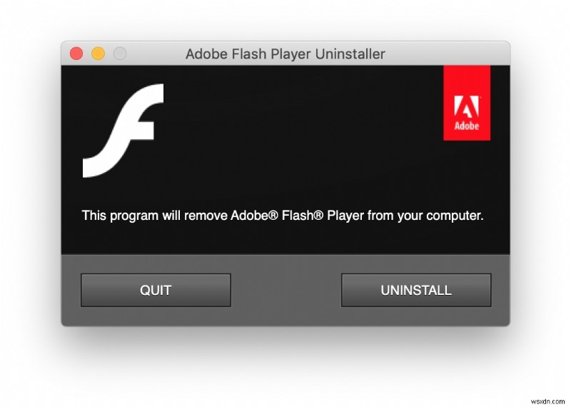 Mac에서 Adobe Flash Player를 제거하는 방법