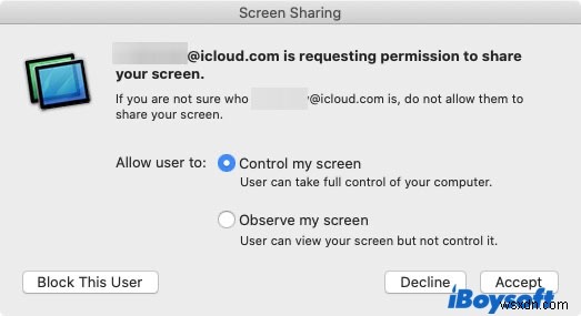 Mac 화면 공유가 작동하지 않는 문제를 해결하는 이유 및 방법(Zoom/FaceTime)