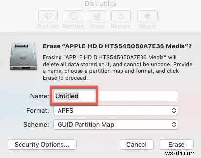 Mac에서 이 볼륨이 APFS 오류로 포맷되지 않은 문제를 해결하기 위한 솔루션입니다.