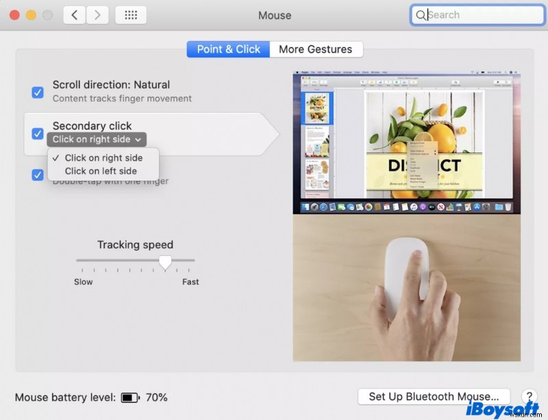 Magic Mouse, 트랙패드 또는 키보드를 사용하여 Mac을 마우스 오른쪽 버튼으로 클릭하는 방법은 무엇입니까?