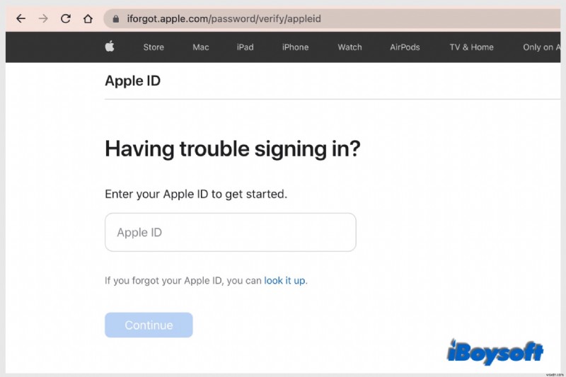 Apple ID 비밀번호를 잊어버린 경우 해야 할 일