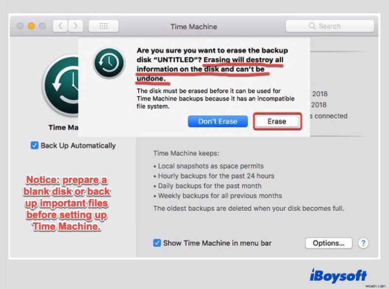 Mac 백업 및 복원을 위한 Time Machine 가이드