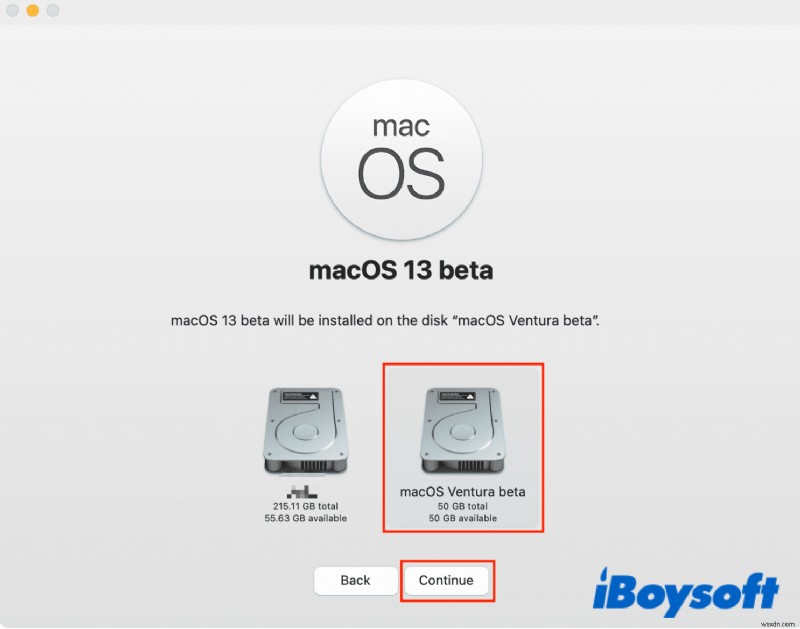 동일한 Mac에서 두 가지 버전의 macOS 실행