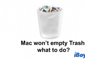 Mac 휴지통이 비워지지 않을 때? 원인과 해결 방법 총정리