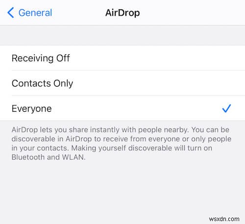 Mac, iPhone 또는 iPad에서 AirDrop이 작동하지 않는 문제를 해결하는 방법