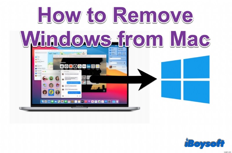 Mac에서 Windows 10/Boot Camp 파티션을 제거하는 방법