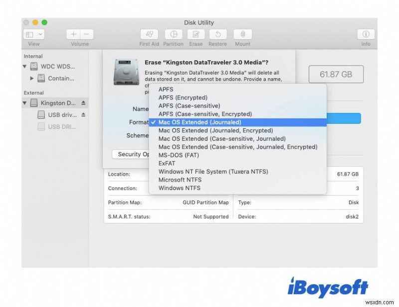 Mac 및 PC용 Mac에서 USB 드라이브를 포맷하는 방법은 무엇입니까?