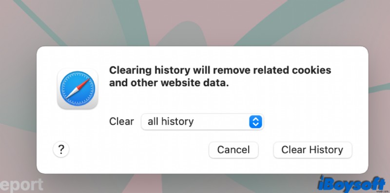 Mac에서 검색/인터넷 사용 기록 삭제에 대한 전체 가이드